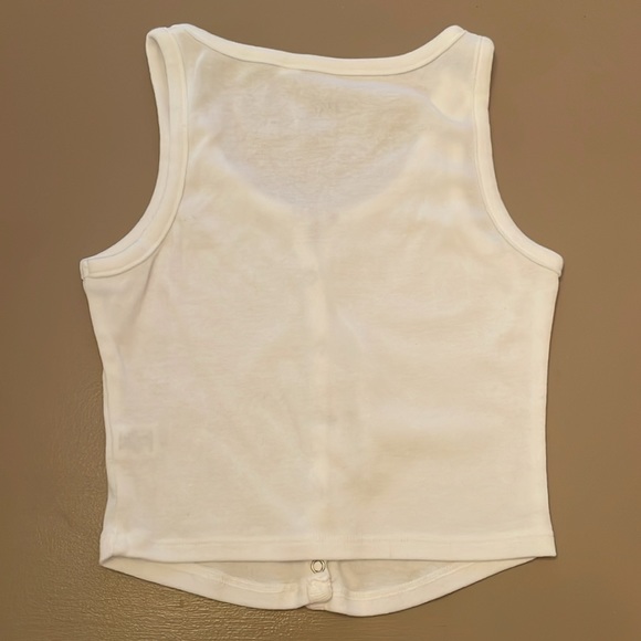 PAC Sun Tank Tops XS White and Red Floral - Picture 5 of 7